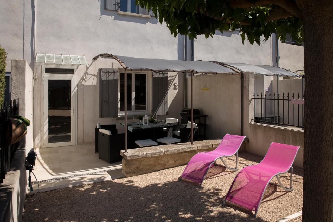 Maison Tendance Avec Jardin, Centre Village, Alpilles, Familles Eyragues Luaran gambar